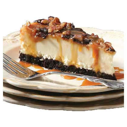 Chocolate Caramel Pecan Cheesecake - 10" 