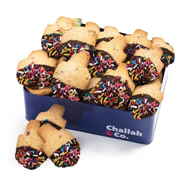 Dreidel Cookies Gift Tin