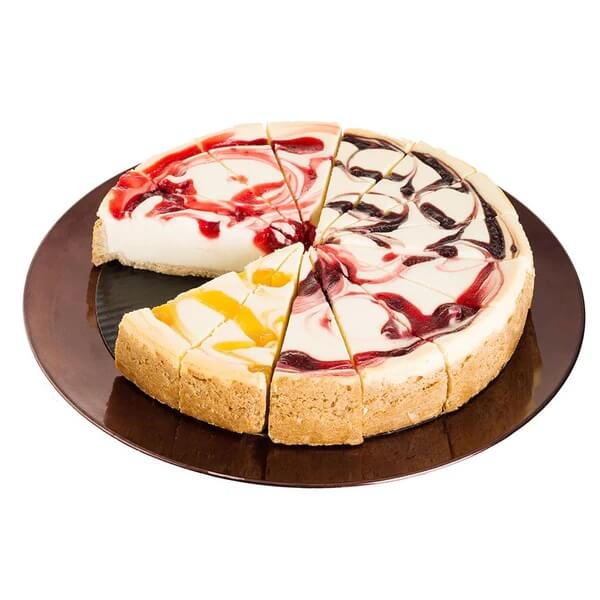 Fruit Cheesecake Sampler - 10"