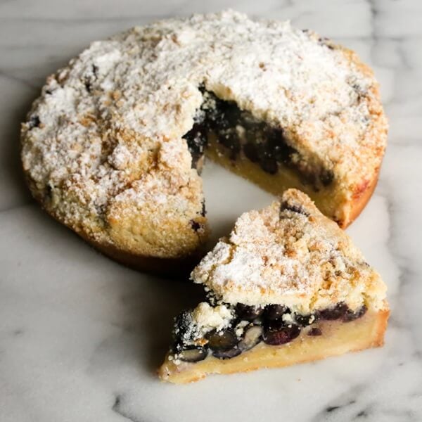 Gluten-Free Blueberry Crumb