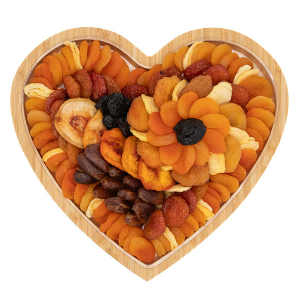 Heart of Dried Fruit – Gourmet Gift Tray