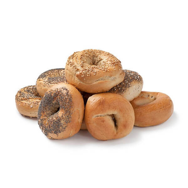 Authentic New York Toasting Bagels - 1 Dozen