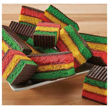 Rainbow Cookies - Gluten Free