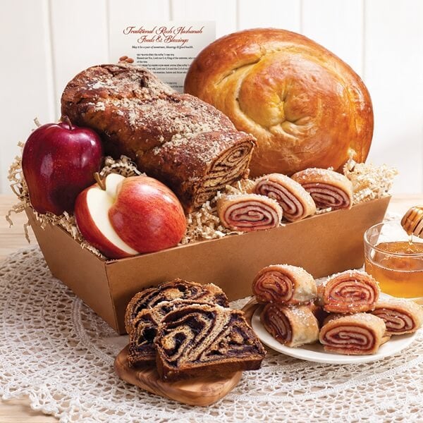 Rosh Hashanah Traditions Basket